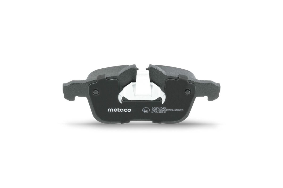 Колодки тормозные передние к-кт metaco 3000-546 preview 5