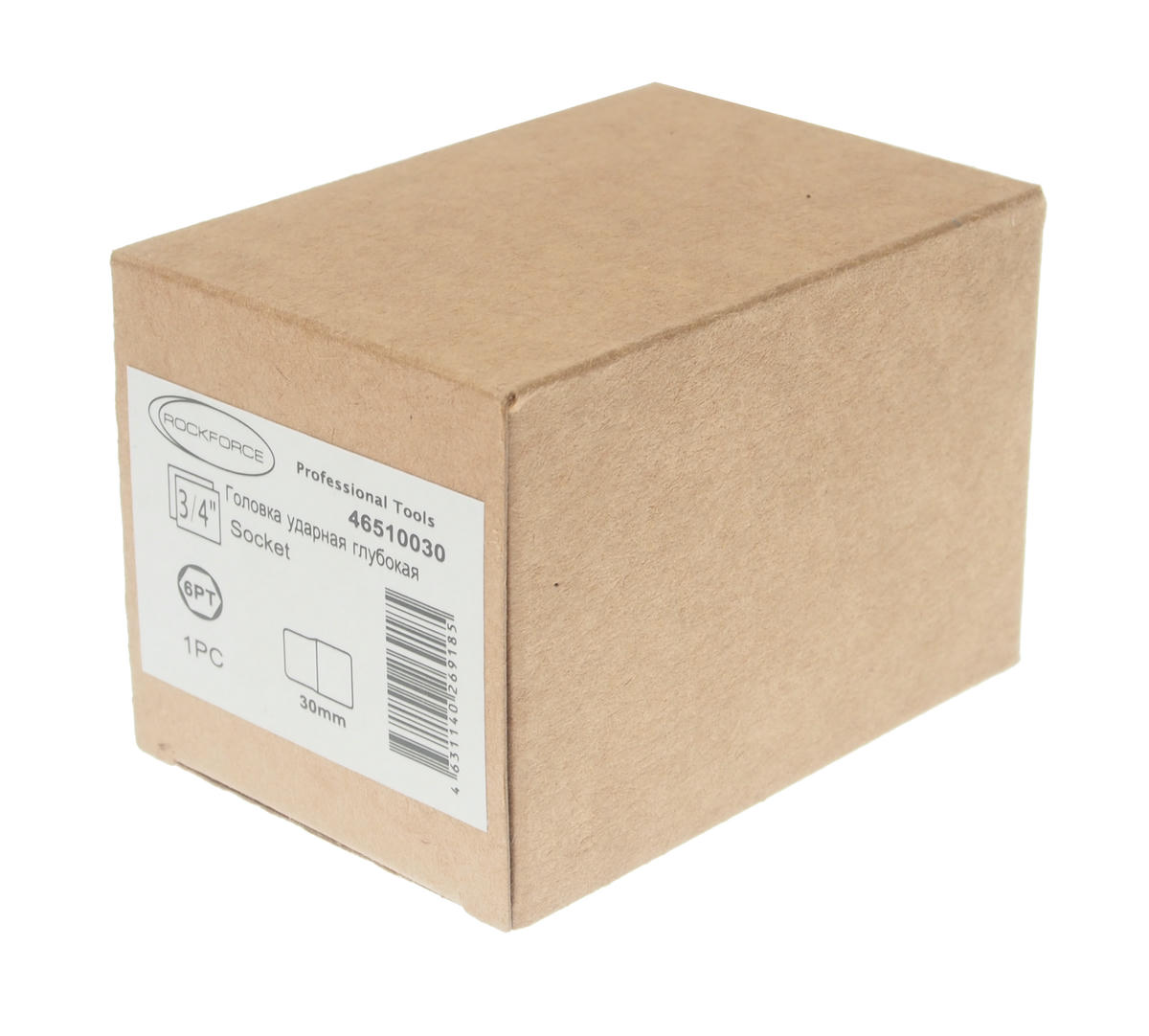 Головка торцевая 30 3/4" 6гр ударная удлиненная ROCK FORCE preview 1