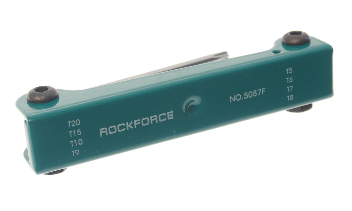 Набор ключей TORX складной (Т5-Т20) 8пр ROCK FORCE preview 1