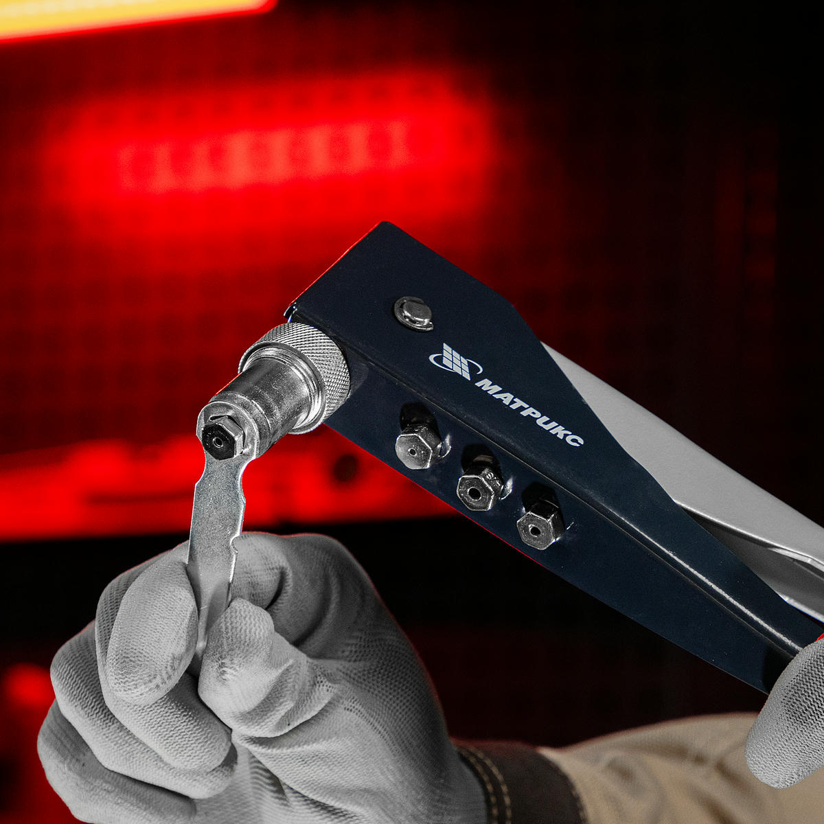 MATRIX 40527 Заклепочник переставной 0-90градусов 2,4-4,8мм L=250мм preview 7