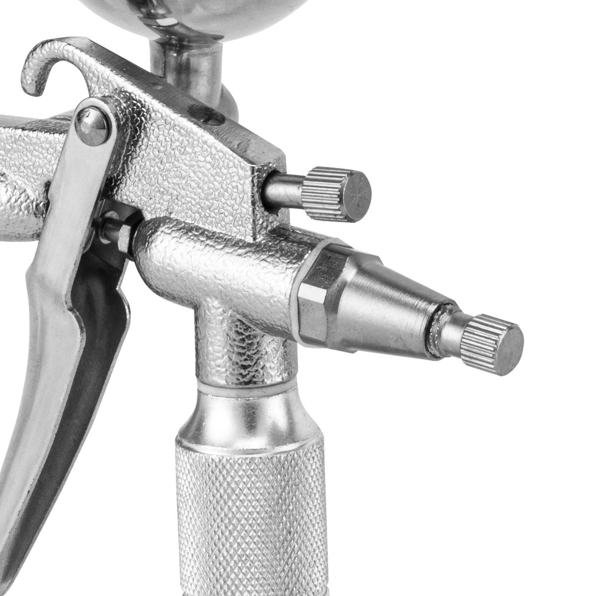 Краскопульт MATRIX для финишных работ с верхним бачком 0,1л (сопла 0.5мм) preview 4