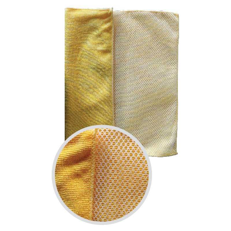 09 Салфетка микрофибра с абразивной сеткой для удаления грязи AVS MF-6109 (35х40см)(1шт), шт preview 1