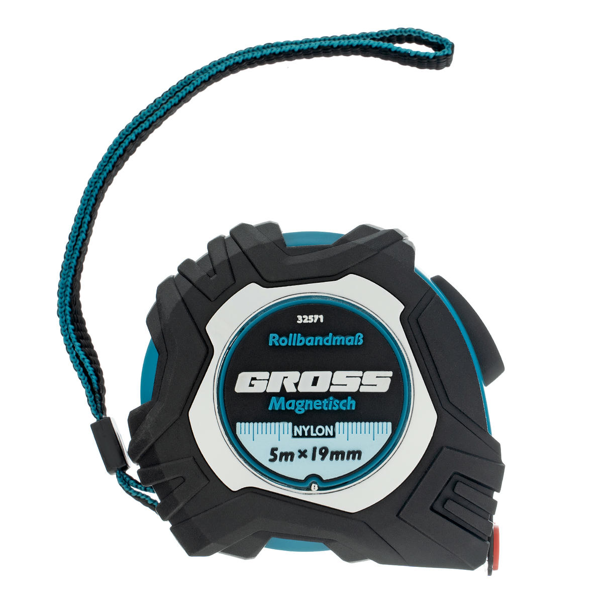 Рулетка 5м х19мм Magnetisch обрезининный корпус GROSS preview 4