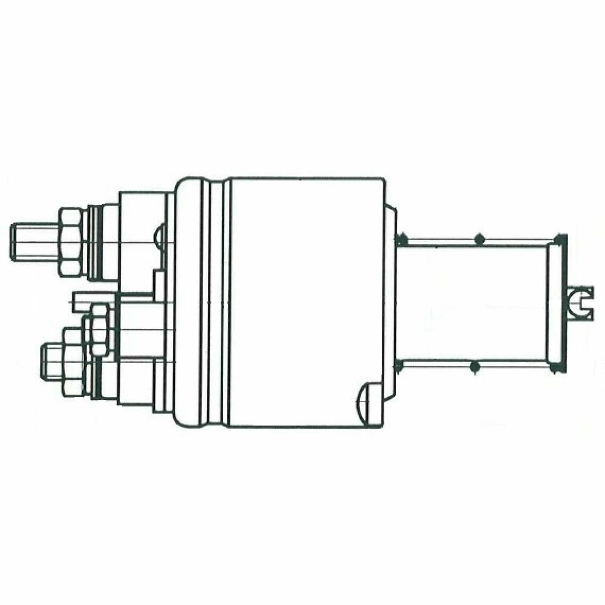 Реле втягивающее стартера для а/м Ford Focus II (04-)/Focus III (10-) 1.6i (тип VALEO) STARTVOLT VSR 1015 preview 5