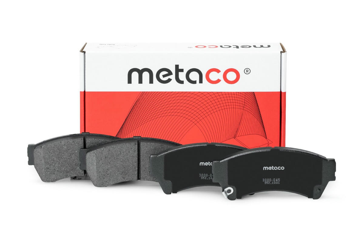 Колодки тормозные передние к-кт metaco 3000-045 preview 1 Колодки тормозные передние к-кт metaco 3000-045 preview 1