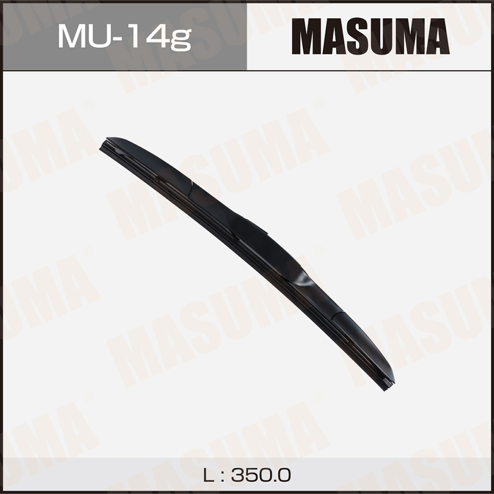 Щетка стеклоочистителя 350 мм гибридная 1 шт MASUMA Aero Vogue MU-14g preview 1 Щетка стеклоочистителя 350 мм гибридная 1 шт MASUMA Aero Vogue MU-14g preview 1