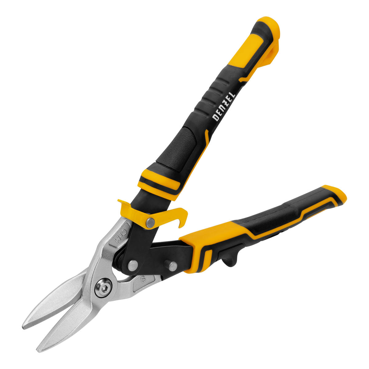 Ножницы по металлу,270мм, прямой рез,сталь-CrMo, трехкомп.рук-ки Denzel preview 2