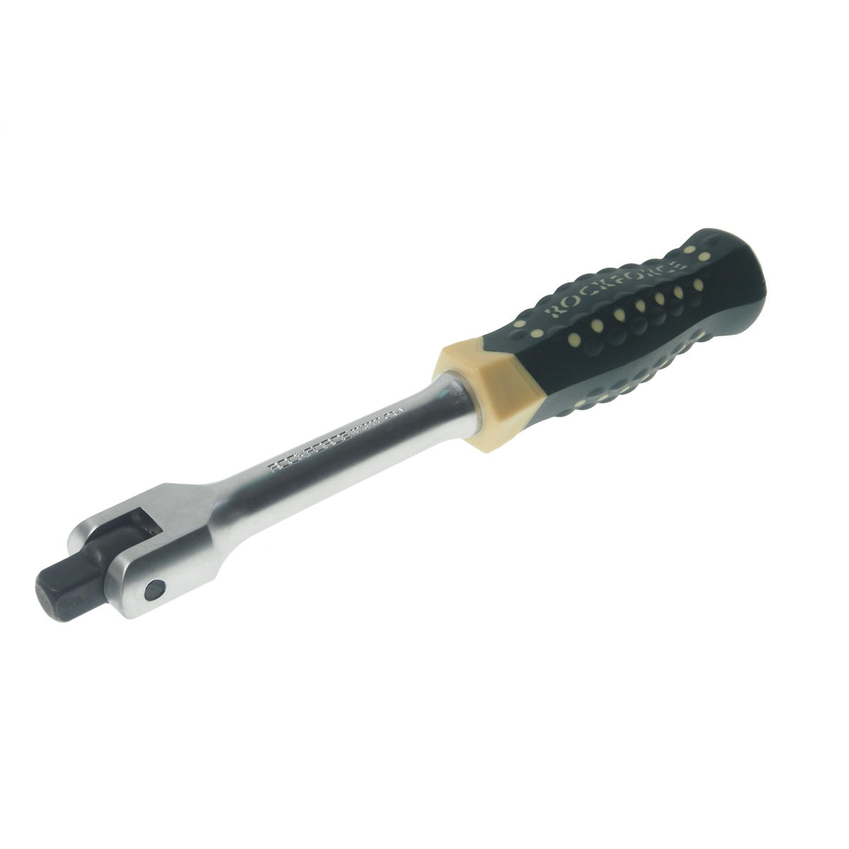 Вороток RF-8013200 шарнирный с противоскользящей пластиковой рукояткойм 200мм, 3/8" ROCKFORCE preview 1