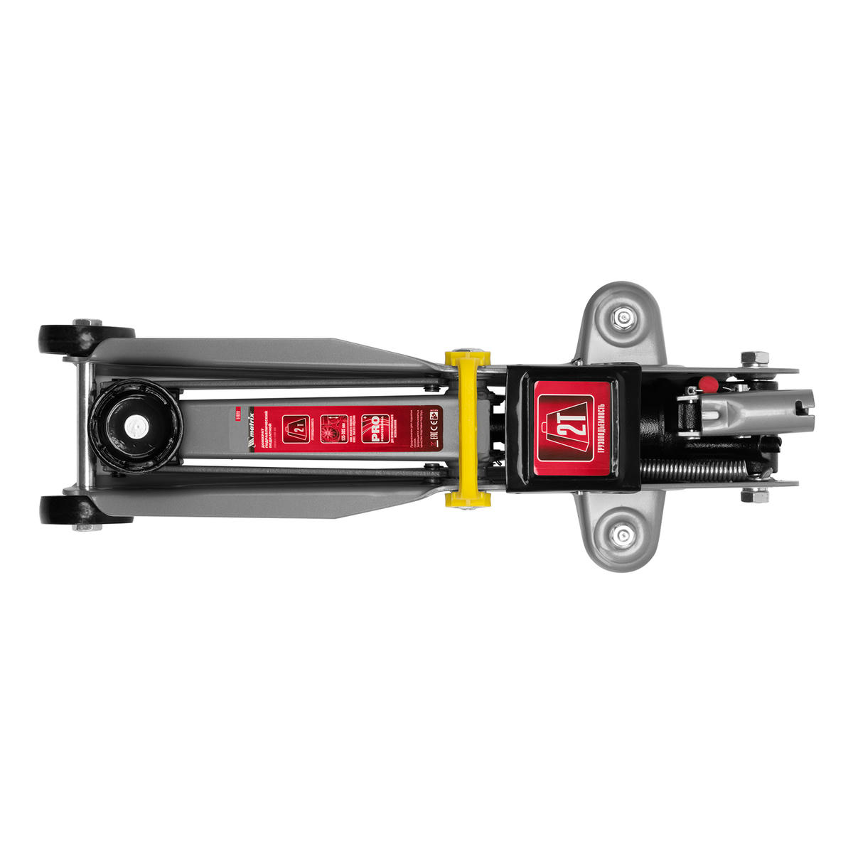Домкрат подкатной гидравлический 2т 135-385мм (в кейсе) MATRIX preview 9