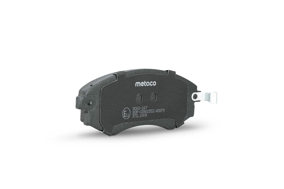 Колодки тормозные передние к-кт metaco 3000-167 preview 2