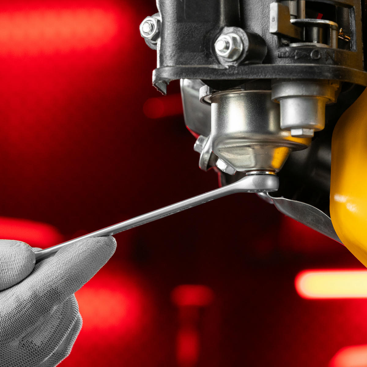 Ключ комбинированный 10 мм, CrV, матовый хром// MATRIX preview 1