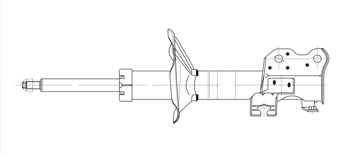 Амортизатор передний TRIALLI AG 14177 preview 2