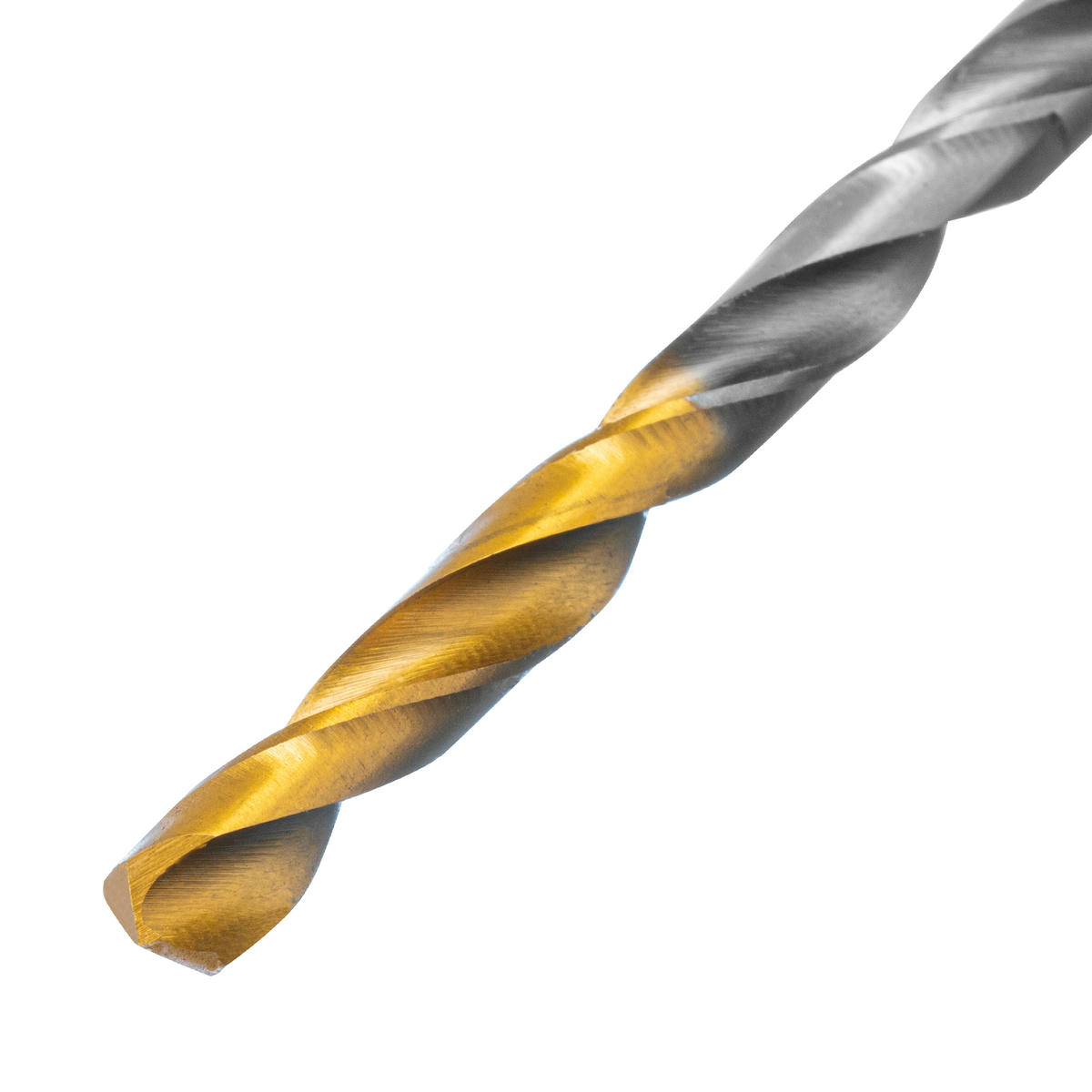 Сверло спиральное по металлу 4,5 x 80мм, Р6М5, Golden Tip // Denzel preview 3