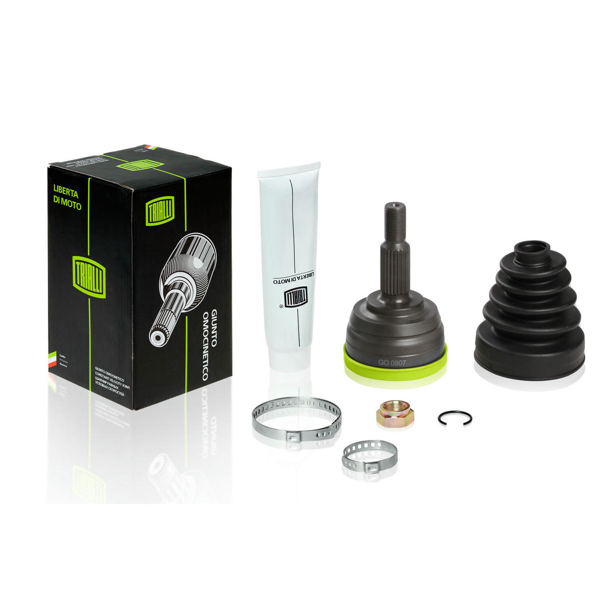 ШРУС для а/м Renault Duster (10-) 1.6i 6MT 4WD (наруж. перед.) (GO 0907) preview 1