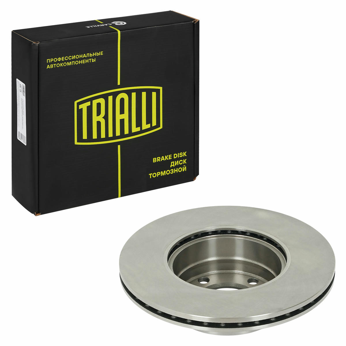 Диск тормозной передний вентилируемый TRIALLI DF 263901 preview 2