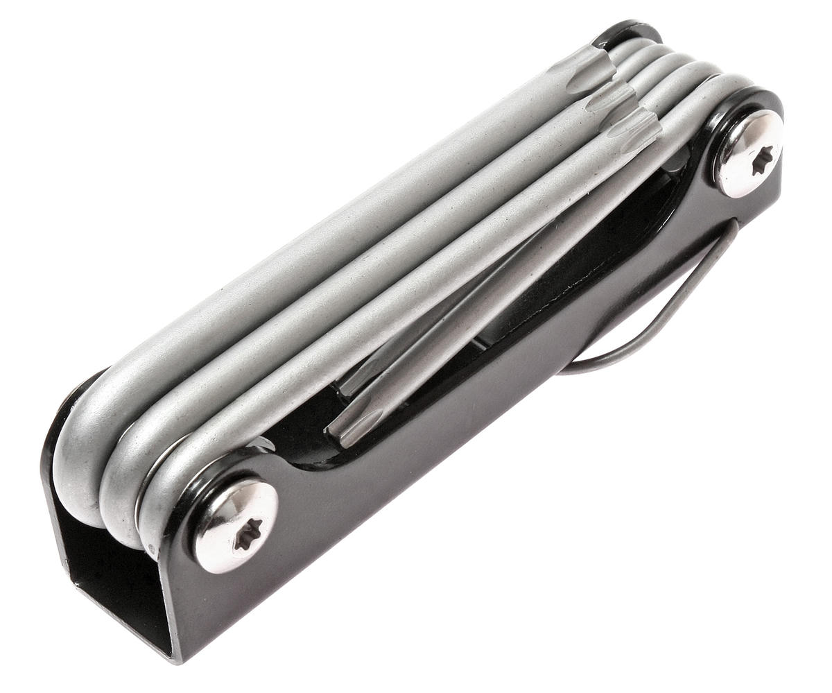 Набор ключей TORX с отверстием T9H-T40H раскладной 8шт JTC preview 2