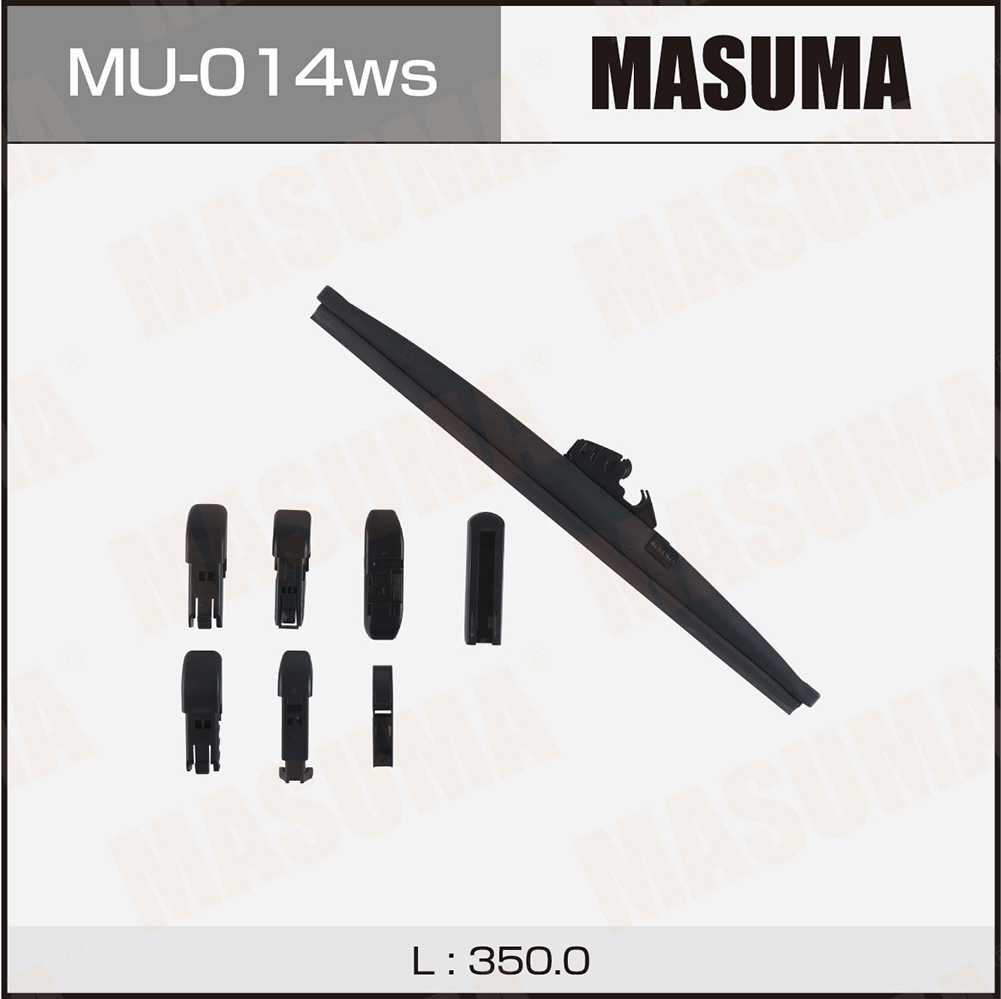 Щетка стеклоочистителя зимняя 350 мм каркасная 1 шт MASUMA Snow Blade MU-014ws preview 1