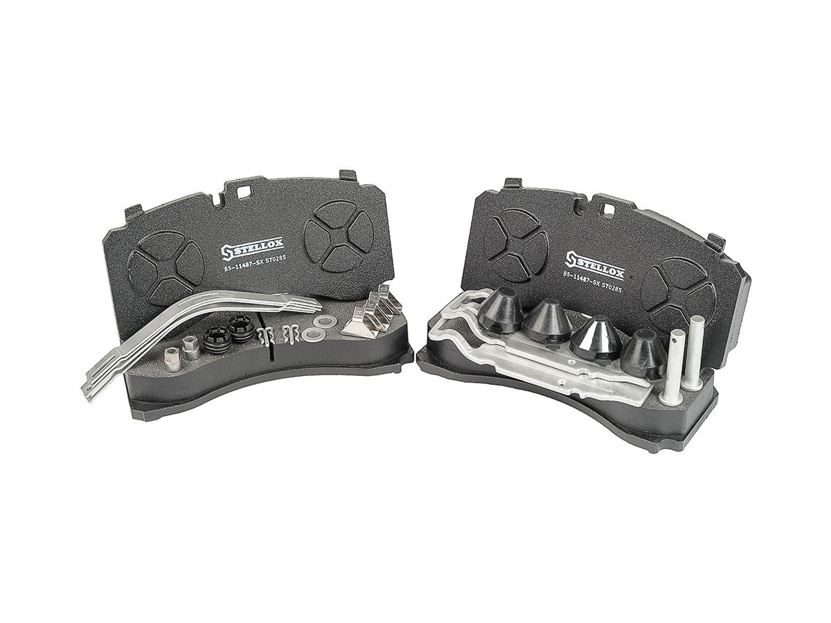 85-11487-SX_колодки дисковые! WVA 29328/29329 с р/к 215x108.5x32 ось Schmitz Knorr ST7-430 preview 2