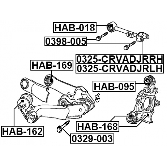Болт FEBEST 0398-005 preview 2