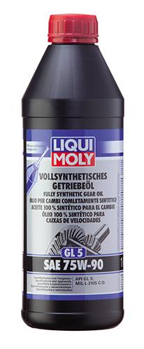 Масло трансмиссионное LIQUI MOLY SAE75W90 GL-5 1л синт. preview 2