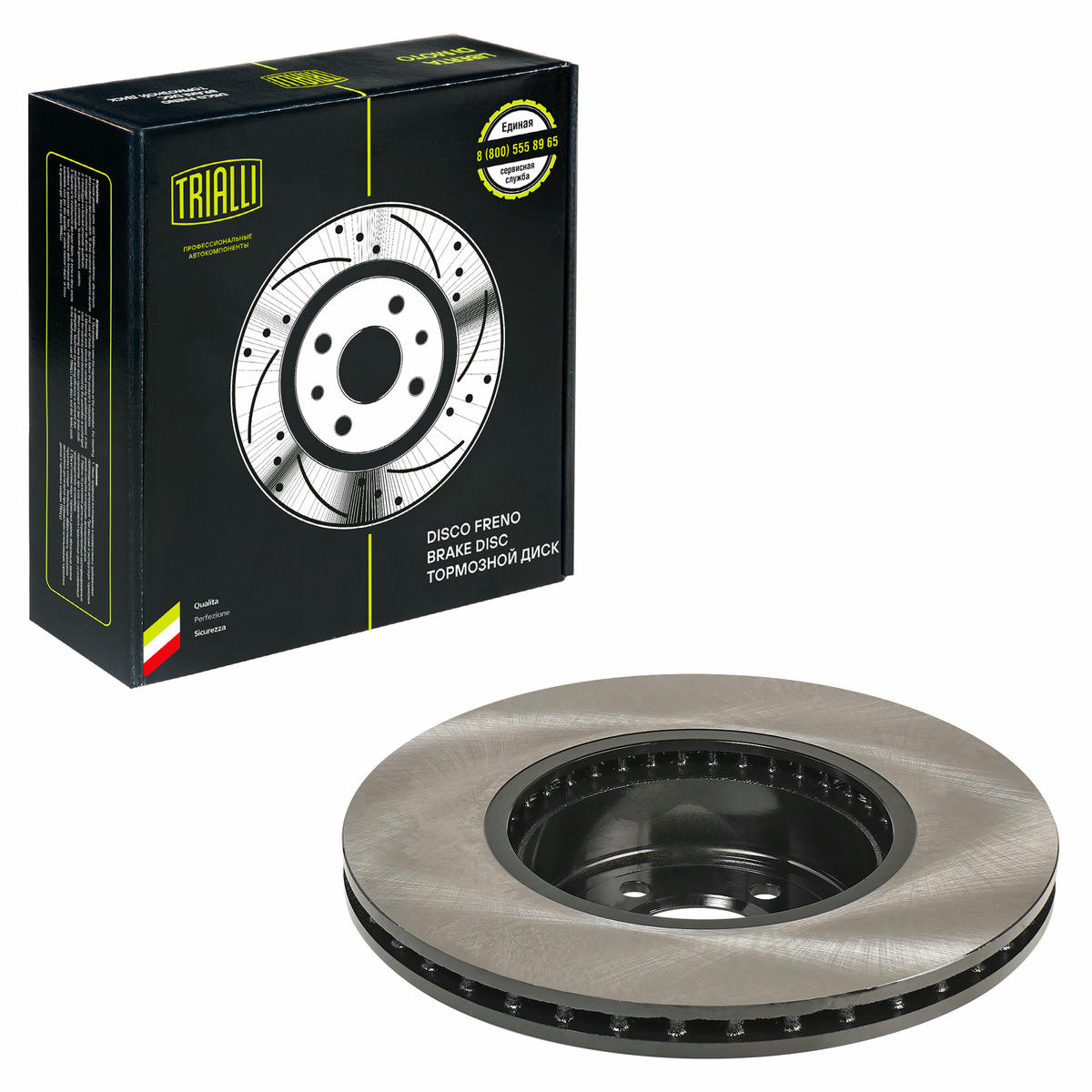 Диск торм. для а/м BMW 3 (F30) (11-)/4 (F32) (13-) перед. d=370 (M-sport) (DF 210215) preview 2