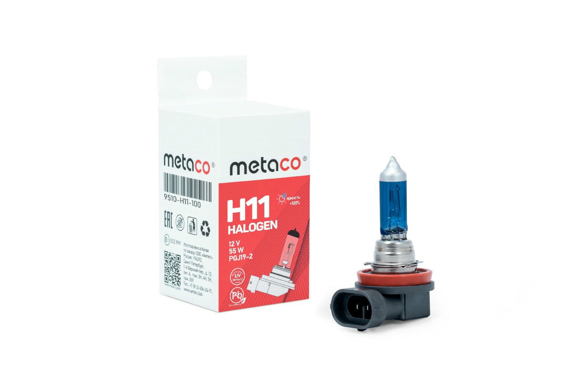 Лампа галогенная metaco 9510-H11-100 preview 1