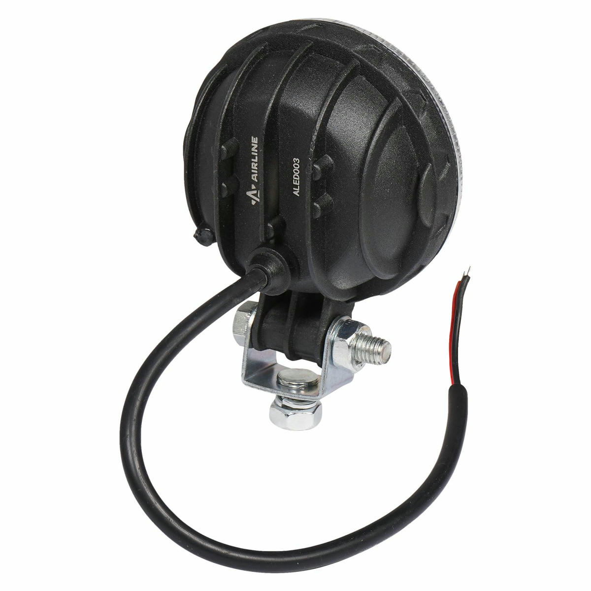 Фара светодиодная круглая, 4 LED направленный свет, 12W (83х83х51) 12/24V (ALED003) preview 3