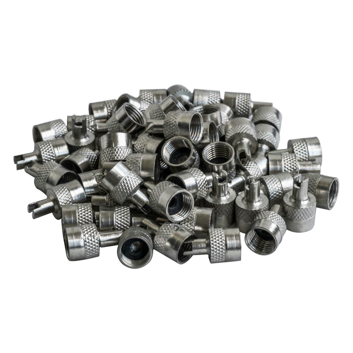 AVC-60-04_колпачки на шинный вентиль! с ключом, хром, металл, 60шт preview 1