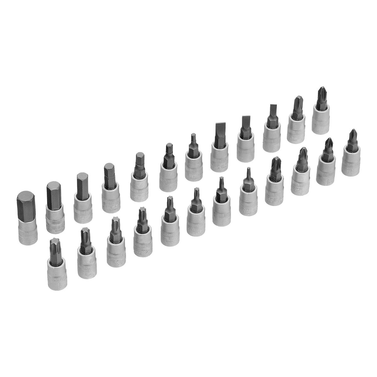 Набор инструмента 1/4", CrV, пластиковый кейс 57 предм. STELS preview 22