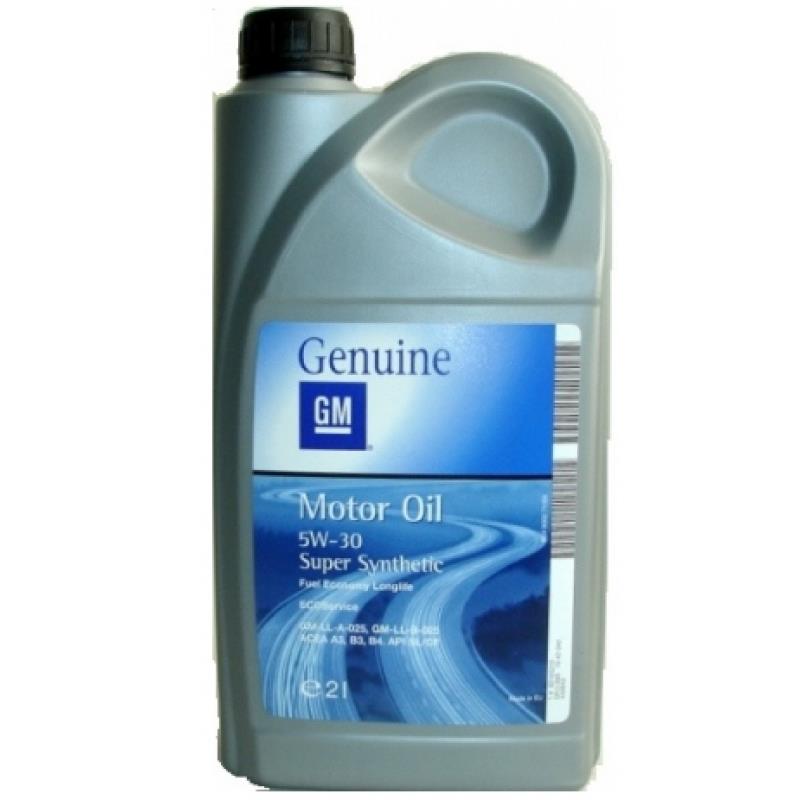 Масло моторное GM Dexos 2 5W-30 синтетическое 2 л 93165555 preview 2