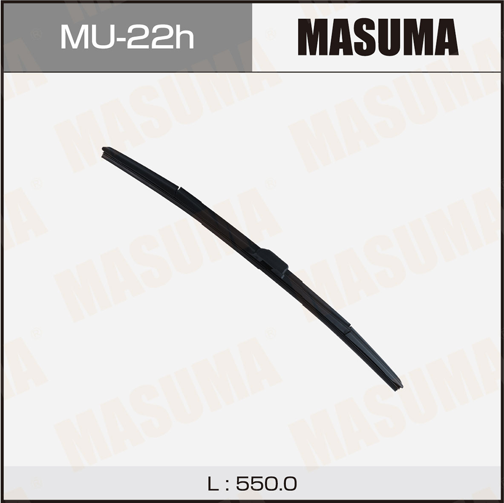 Щетка стеклоочистителя 550 мм гибридная 1 шт MASUMA Aero Vogue MU-22h preview 1