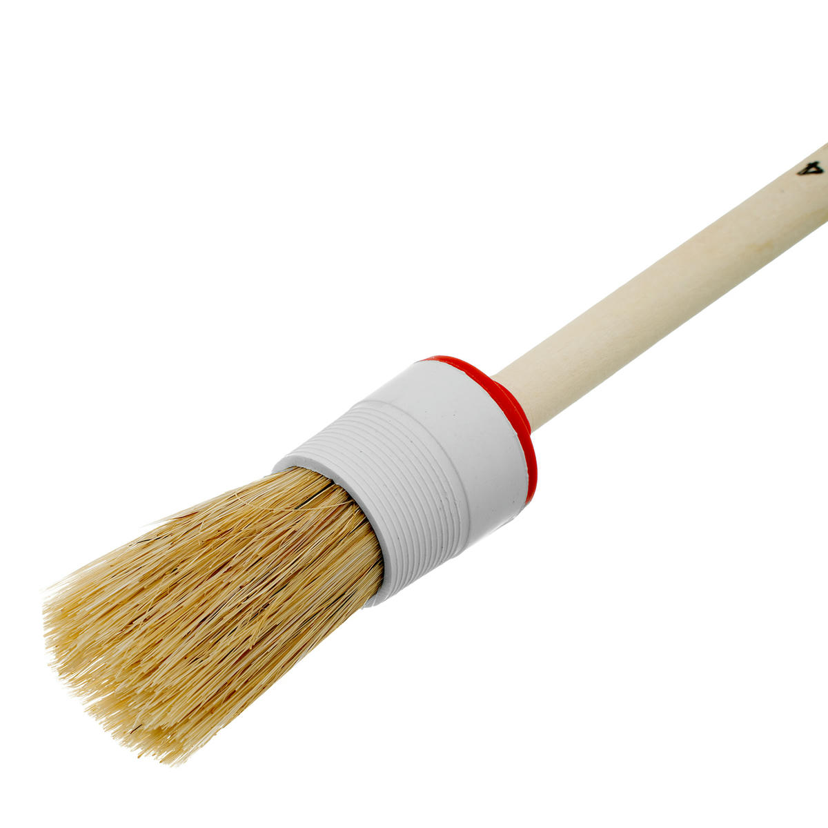 Кисть круглая № 4 (25 мм), натуральная щетина, деревянная ручка// MATRIX preview 4