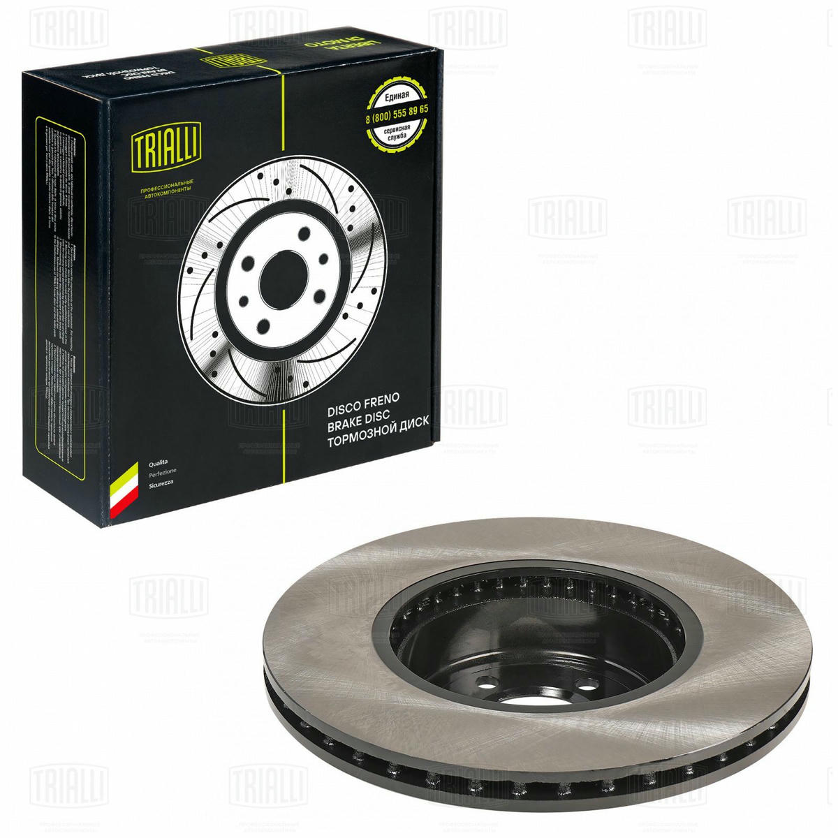 Диск торм. для а/м BMW 3 (F30) (11-)/4 (F32) (13-) перед. d=370 (M-sport) (DF 210215) preview 2