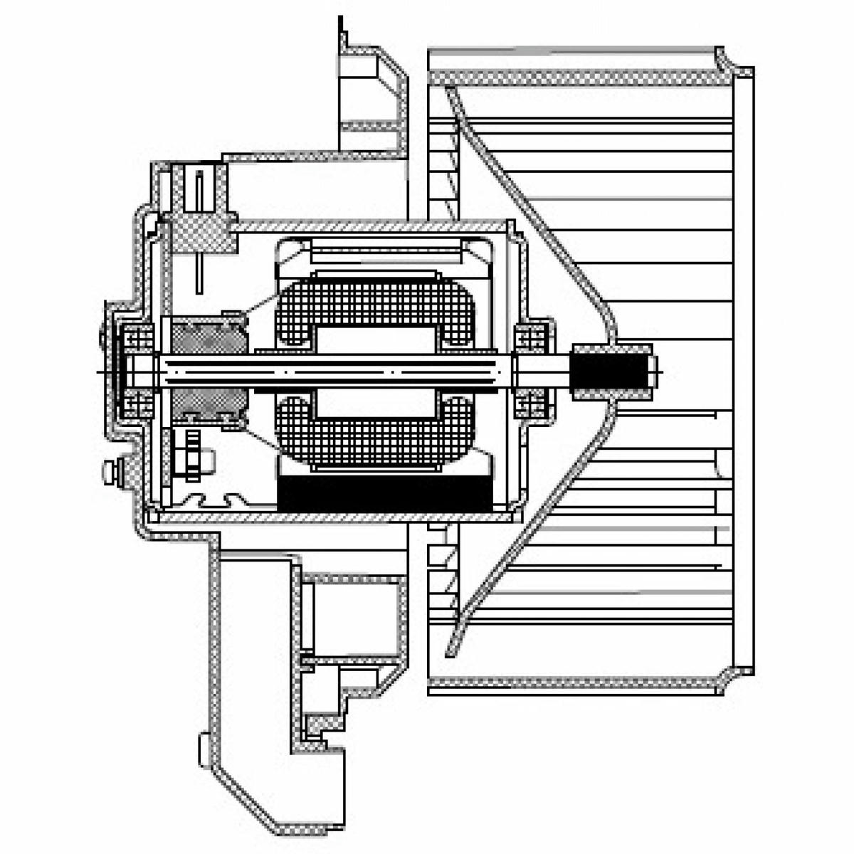 Моторчик отопителя LUZAR LFH 08M1 preview 3