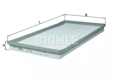 Фильтр воздушный KNECHT LX 3031 preview 1