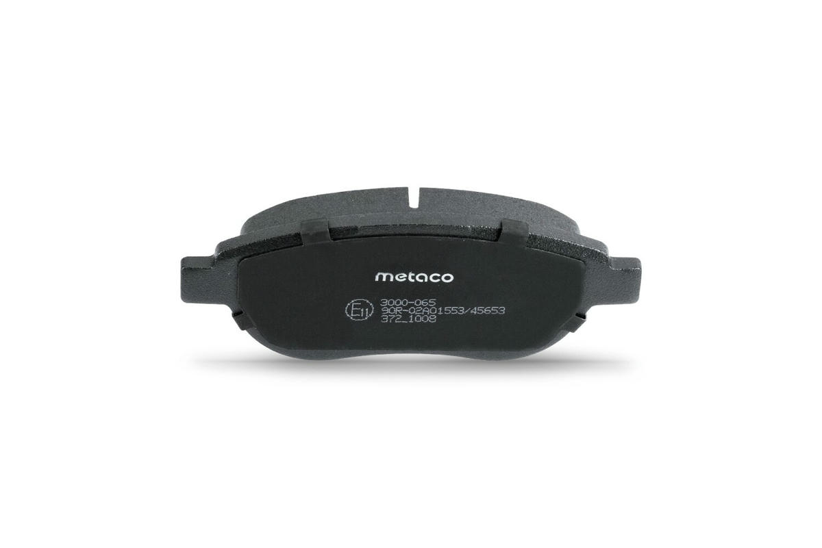 Колодки тормозные передние к-кт metaco 3000-065 preview 4