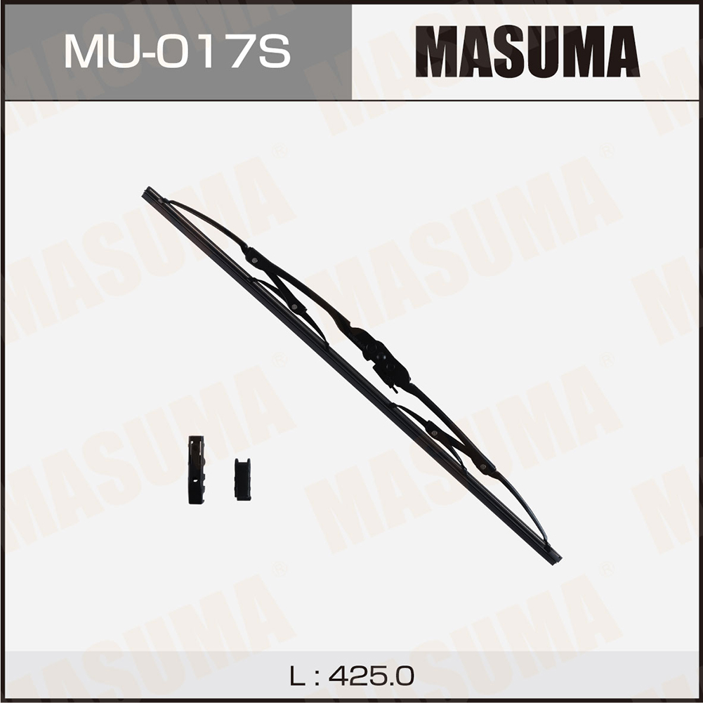 Щетка стеклоочистителя 425 мм каркасная 1 шт MASUMA WIPER BLADE MU-017S preview 1