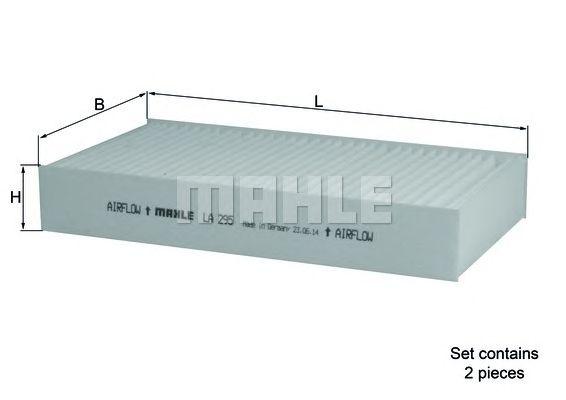 Фильтр салона KNECHT LA 295S preview 1