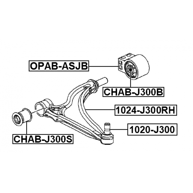 РЫЧАГ ПЕРЕДНИЙ ПРАВЫЙ, шт preview 2