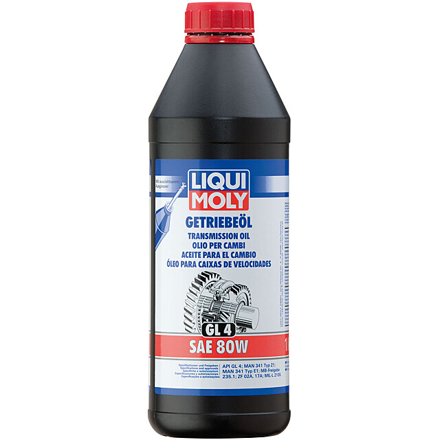 Масло трансмиссионное LIQUI MOLY GETRIEBEOIL 80W GL-4 1л preview 1