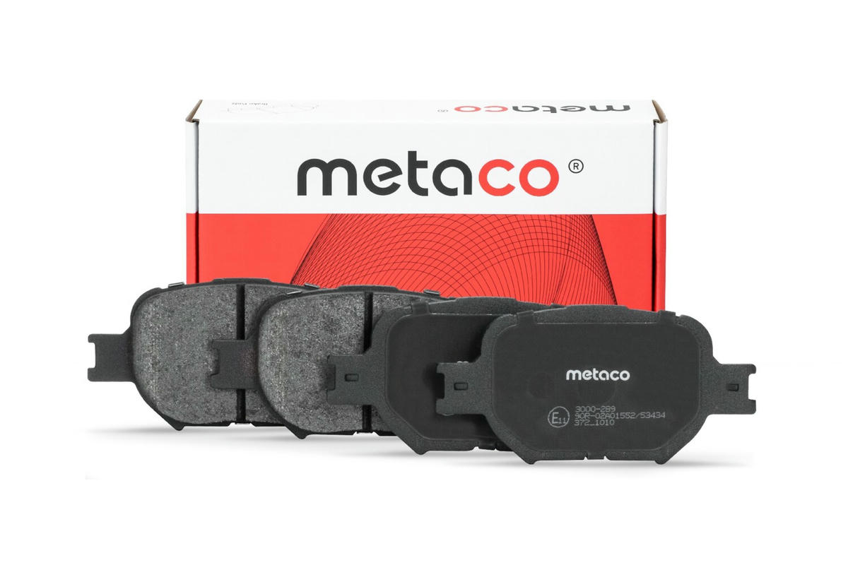 Колодки тормозные передние к-кт metaco 3000-289 preview 1 Колодки тормозные передние к-кт metaco 3000-289 preview 1