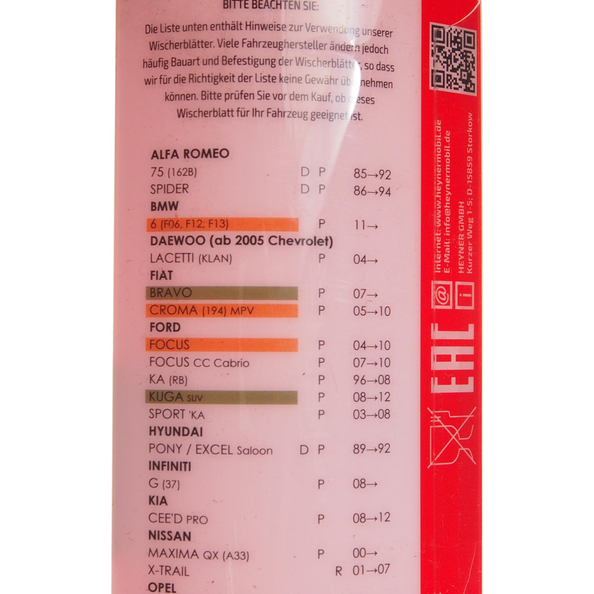 Щетка стеклоочистителя AL-277 "SUPER FLAT PREMIUM" 430мм (17") HEYNER/1/50 preview 2