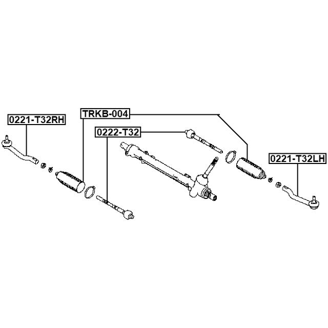 Наконечник рулевой левый preview 2
