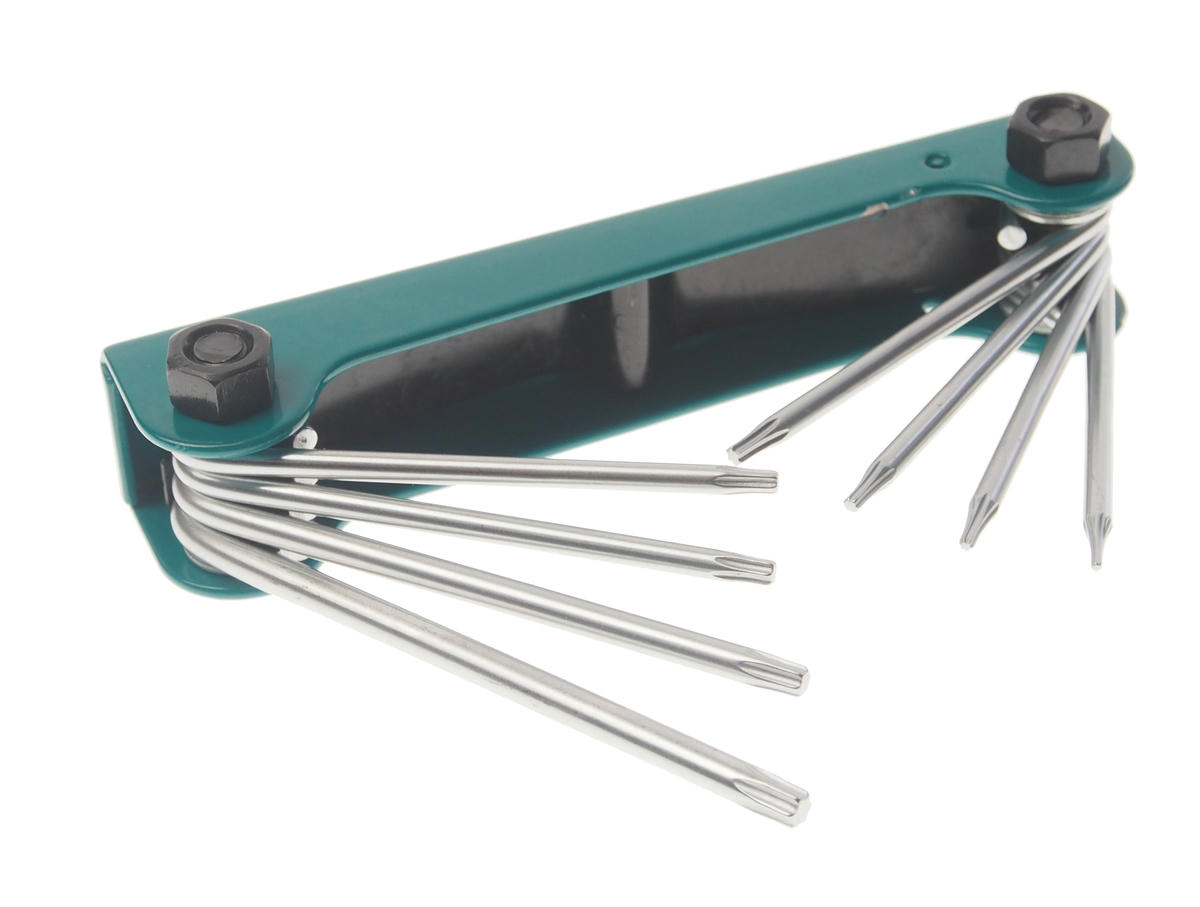 Набор ключей TORX складной (Т5-Т20) 8пр ROCK FORCE preview 1