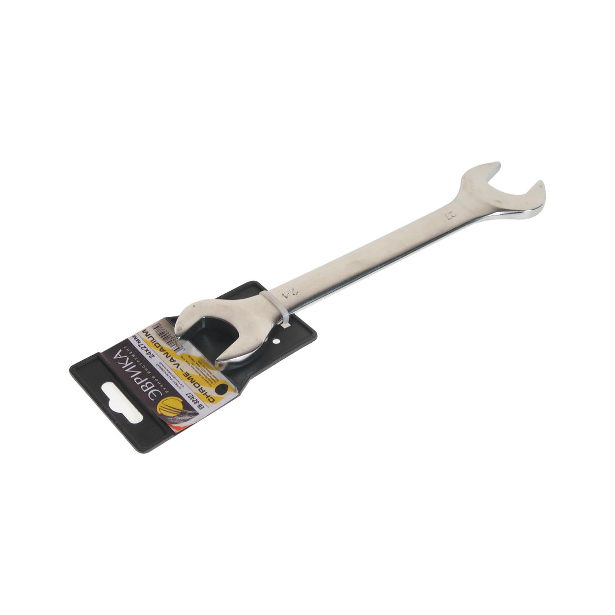 Ключ рожковый 24х27мм (Chrome vanadium) ЭВРИКА preview 1