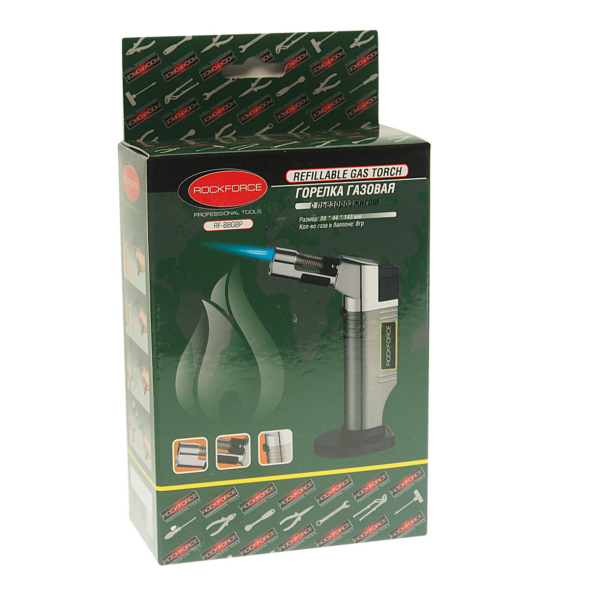 Горелка газовая с пьезоподжигом ROCK FORCE preview 1
