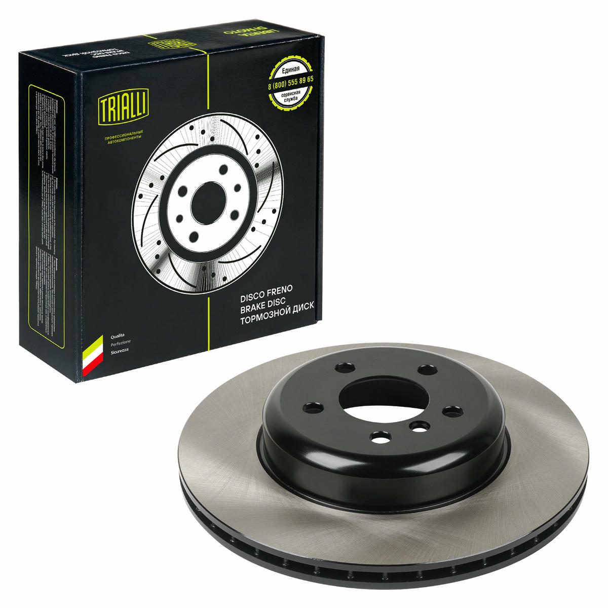 Диск торм. для а/м BMW 3 (F30) (11-)/4 (F32) (13-) зад. d=345 (M-Sport) (DF 210216) preview 1