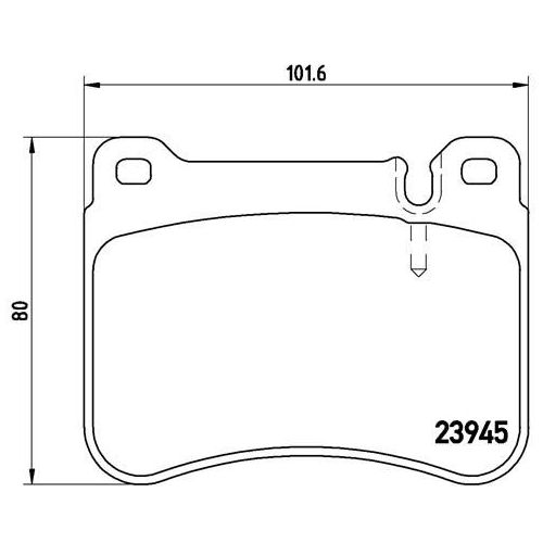 Колодки тормозные передние к-кт TRIALLI PF 4284 preview 2