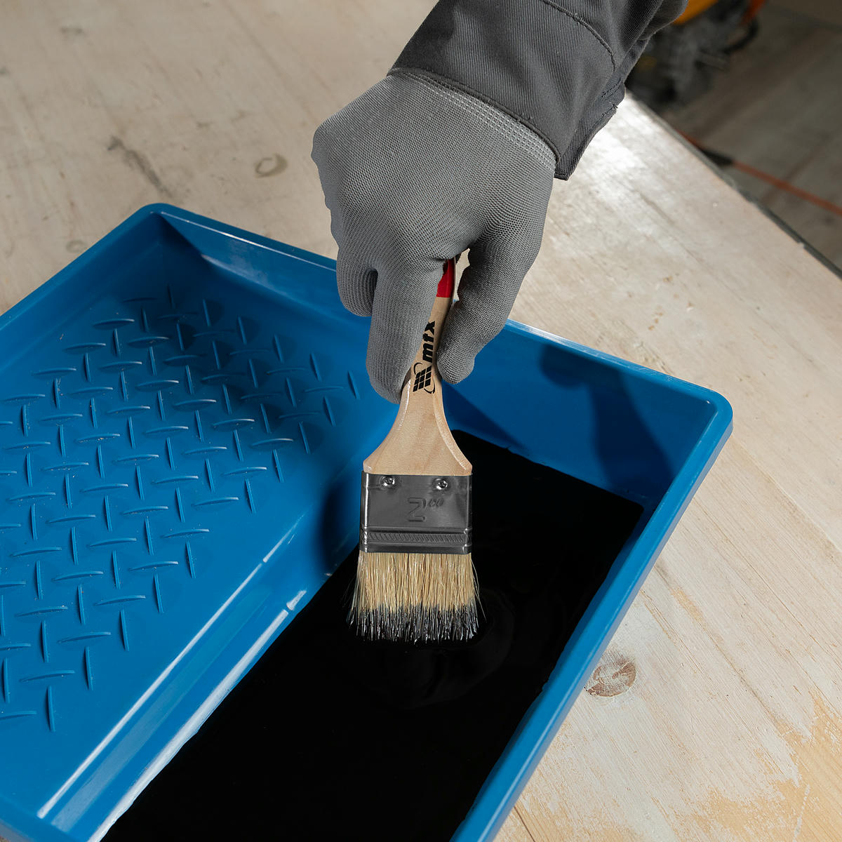 Кисть плоская "Стандарт" 2", натуральная щетина MATRIX preview 1