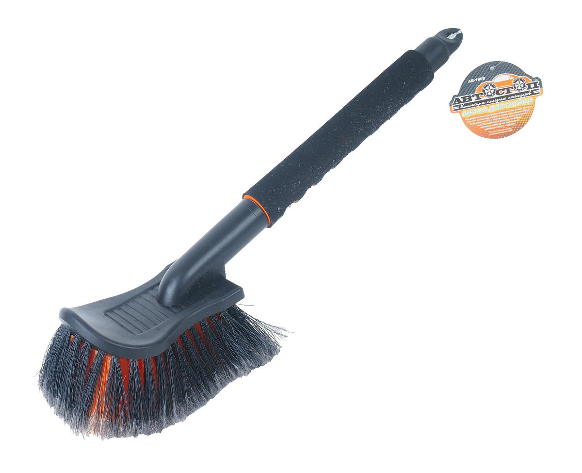 Щетка для мытья автомобиля AB-1909 с мягкой ручкой 43см preview 1
